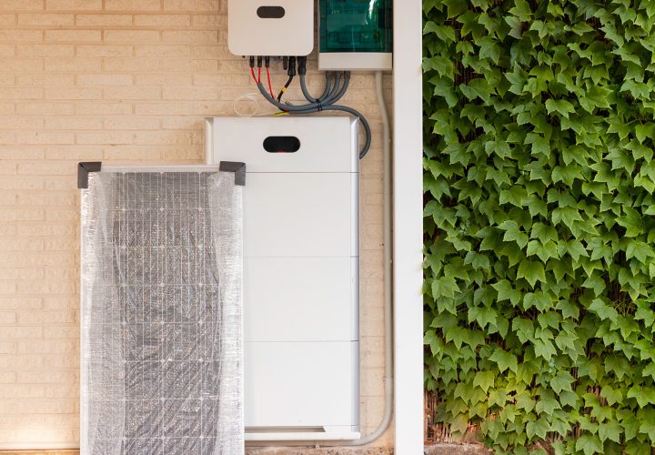 Solar battery, panel, and inverter.